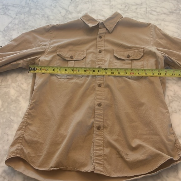 Long sleeve Safari brown J.Crew Chino size large - Picture 4 of 7